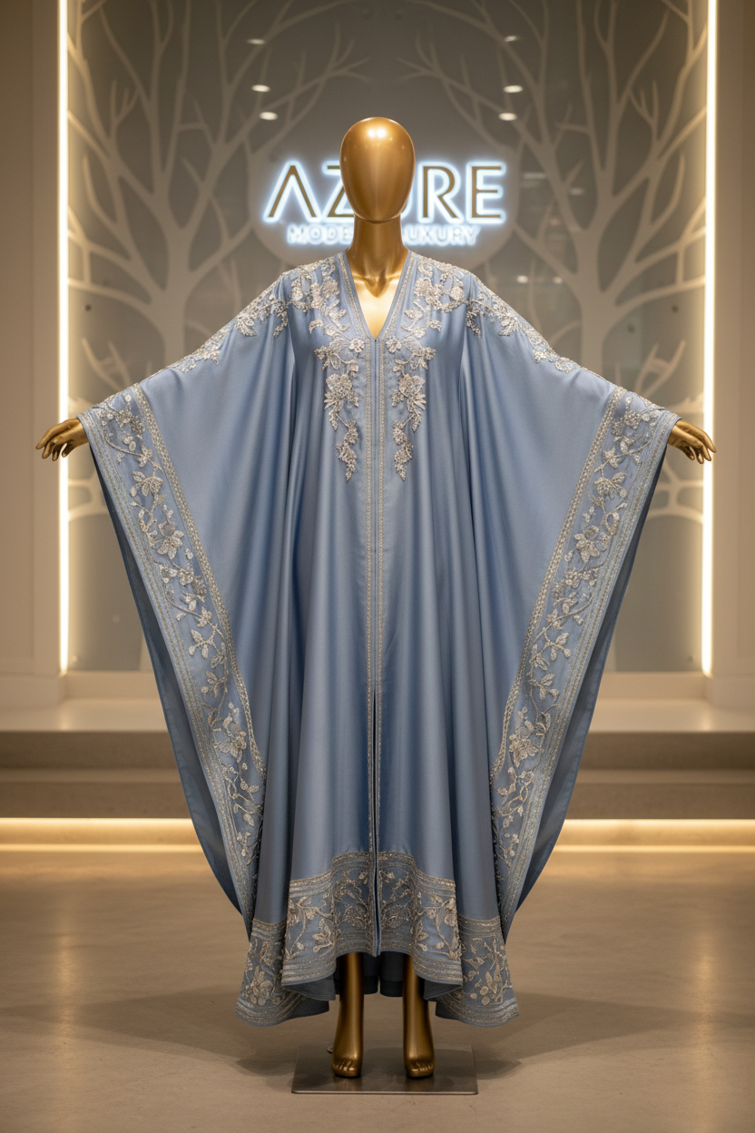 Designer Abaya with Exquisite Details