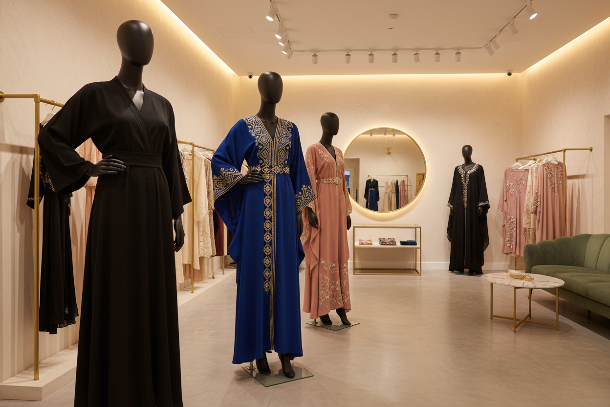 Timeless Classics and Statement Abayas
